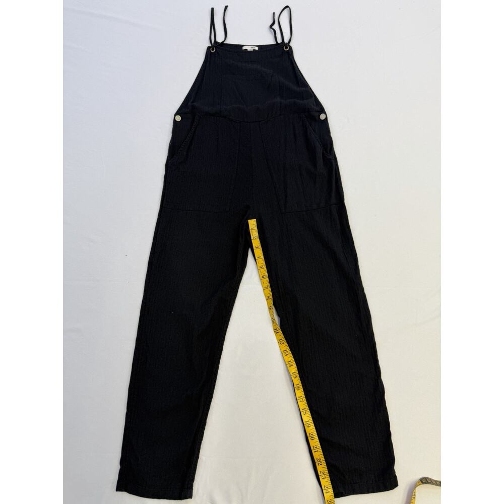 Amuse Society Jumpsuit Romper Size M Black Casual Lagenlook Comfy - Picture 13 of 16